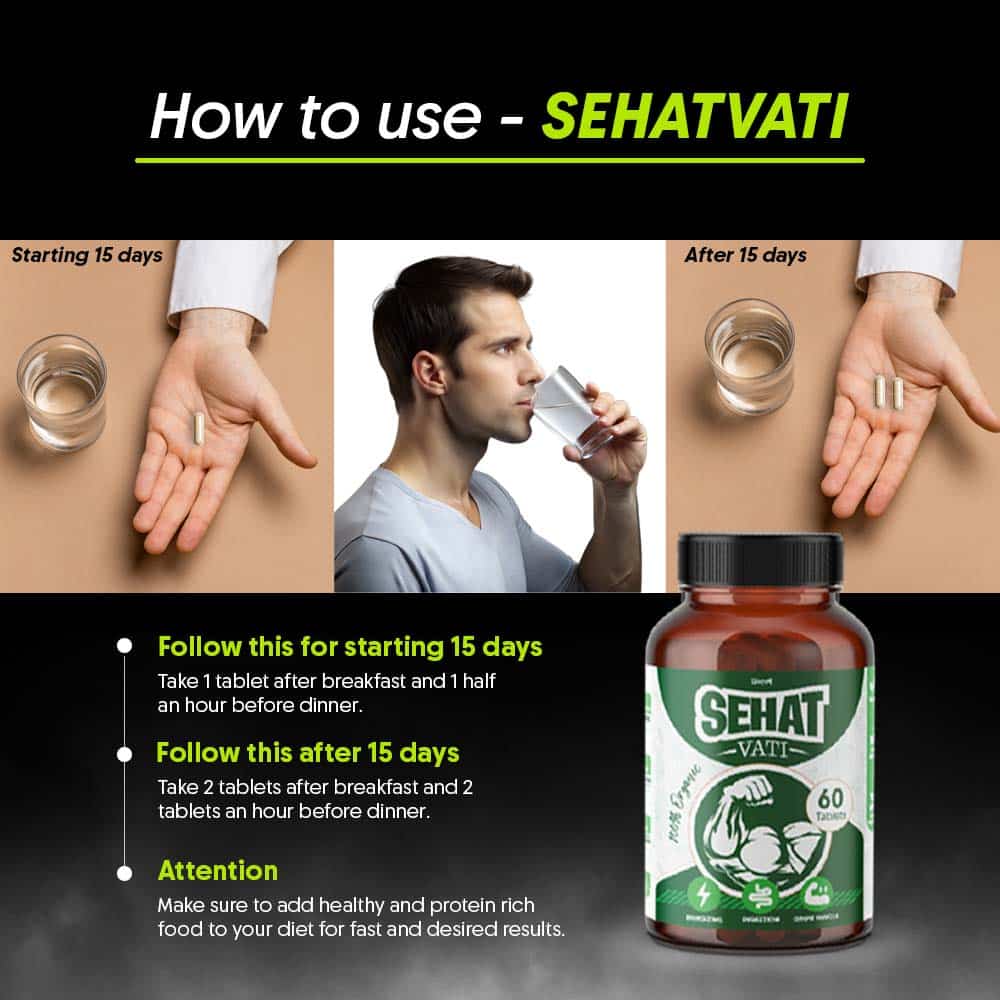 sehatvati how to use